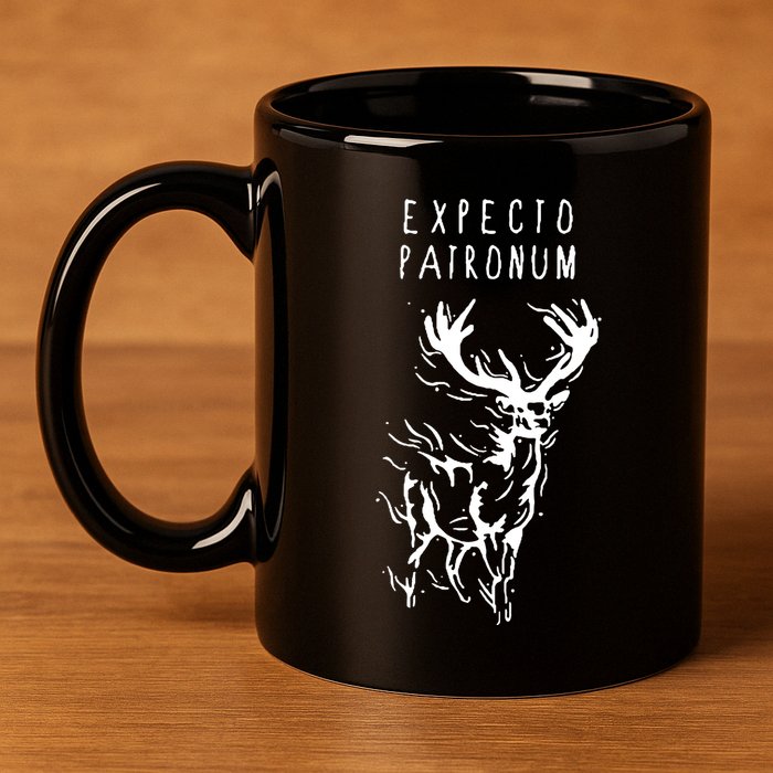 Expecto Patronum 11oz C Handle Ceramic Mug