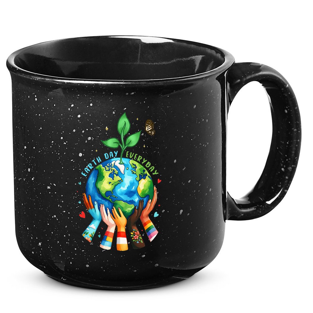 Everyday Protect Environment Save The Planet 15oz Campfire Ceramic Mug