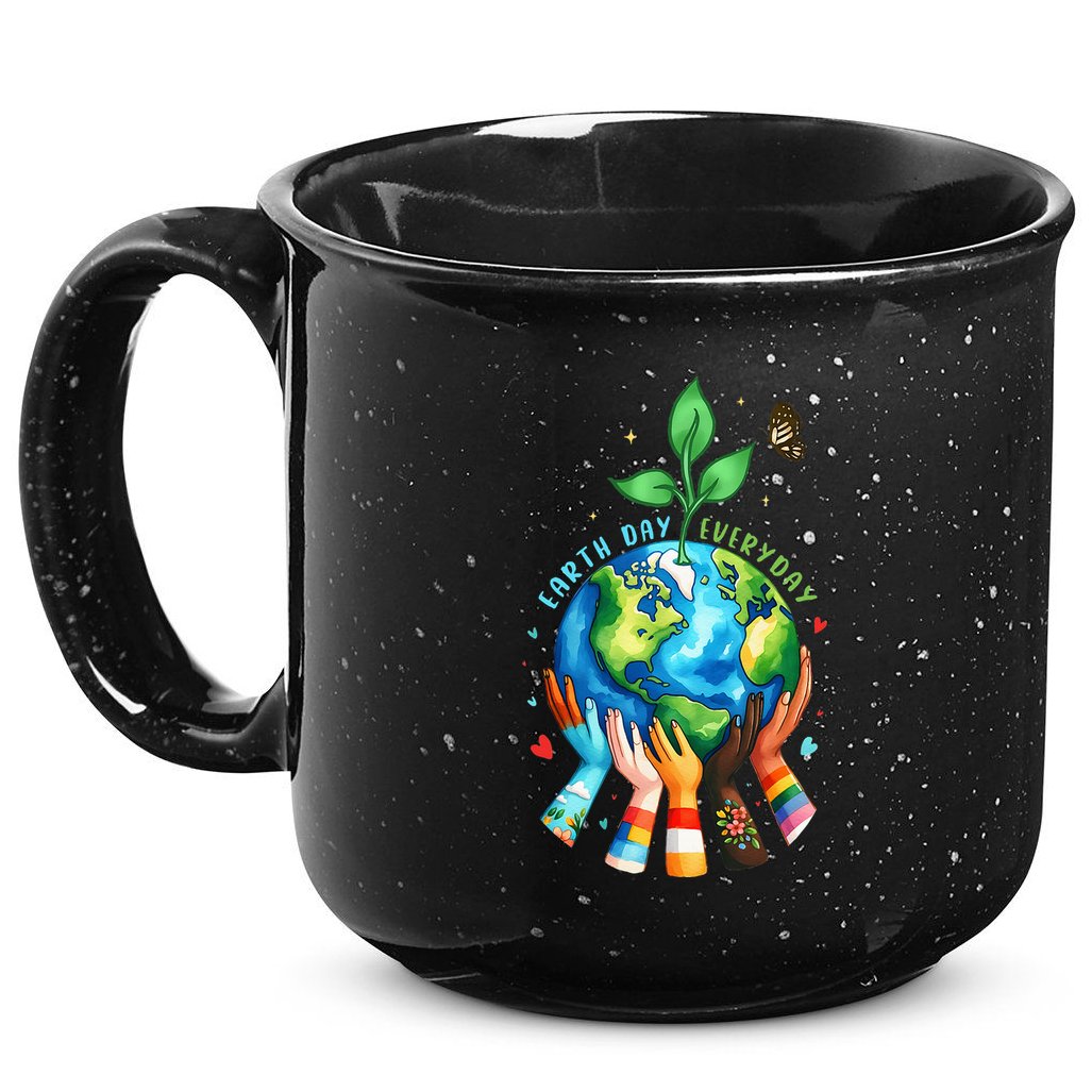 Everyday Protect Environment Save The Planet 15oz Campfire Ceramic Mug