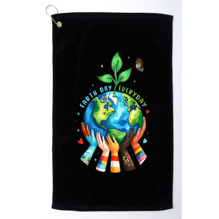 Everyday Protect Environment Save The Planet Golf Towel