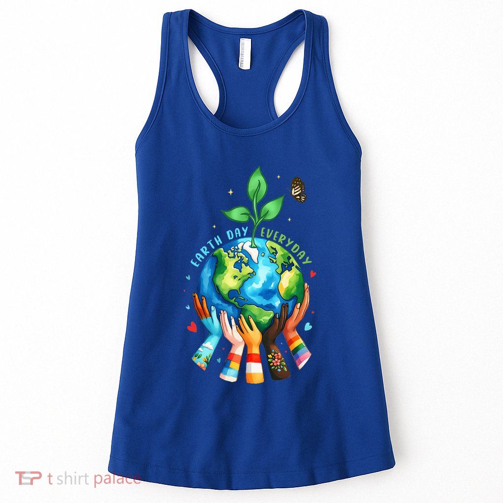 Everyday Protect Environment Save The Planet Womens Tank Top