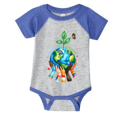 Everyday Protect Environment Save The Planet Infant Baby Jersey Bodysuit