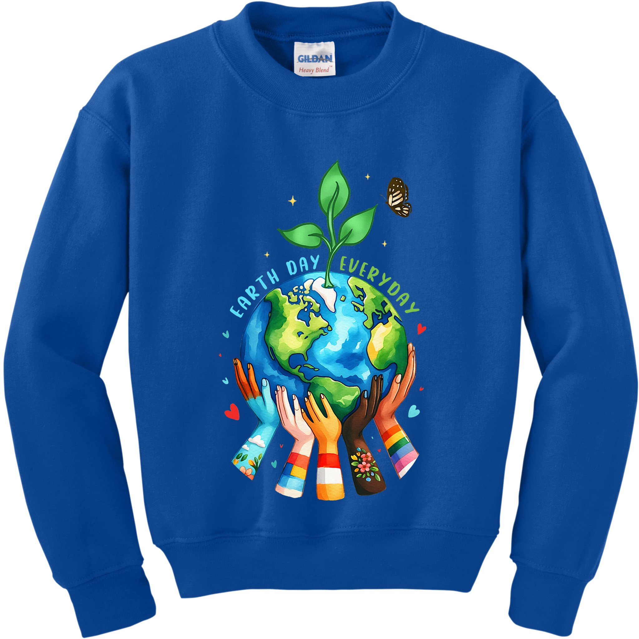 Everyday Protect Environment Save The Planet Kids Sweatshirt