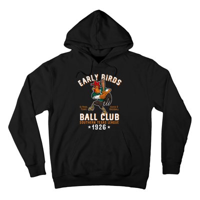 El Paso Early Birds Retro Minor League Baseball Team Hoodie