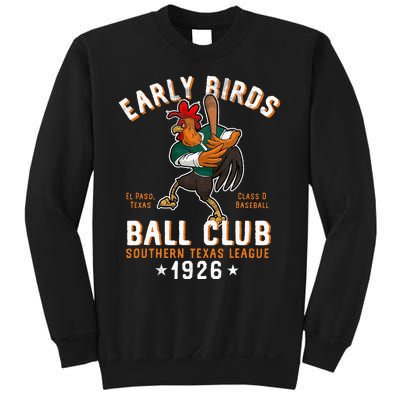 El Paso Early Birds Retro Minor League Baseball Team Sweatshirt