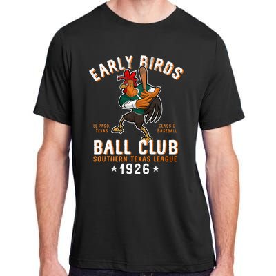 El Paso Early Birds Retro Minor League Baseball Team Adult ChromaSoft Performance T-Shirt