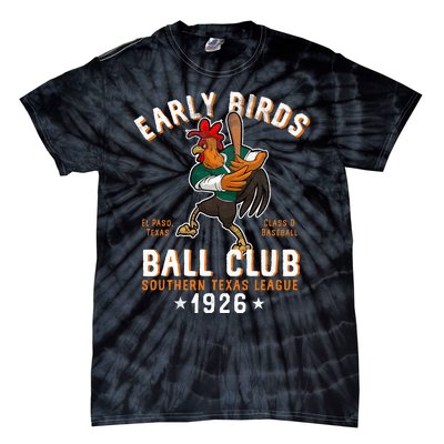 El Paso Early Birds Retro Minor League Baseball Team Tie-Dye T-Shirt