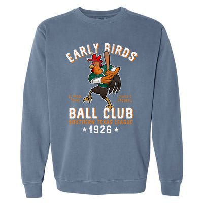 El Paso Early Birds Retro Minor League Baseball Team Garment-Dyed Sweatshirt