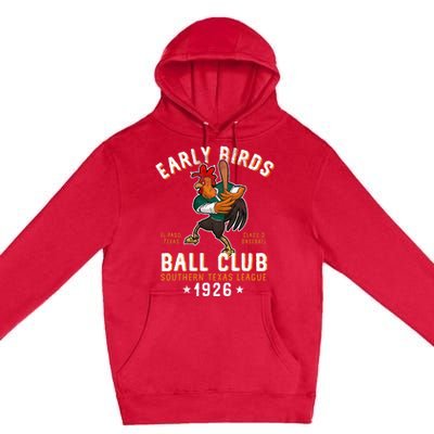 El Paso Early Birds Retro Minor League Baseball Team Premium Pullover Hoodie