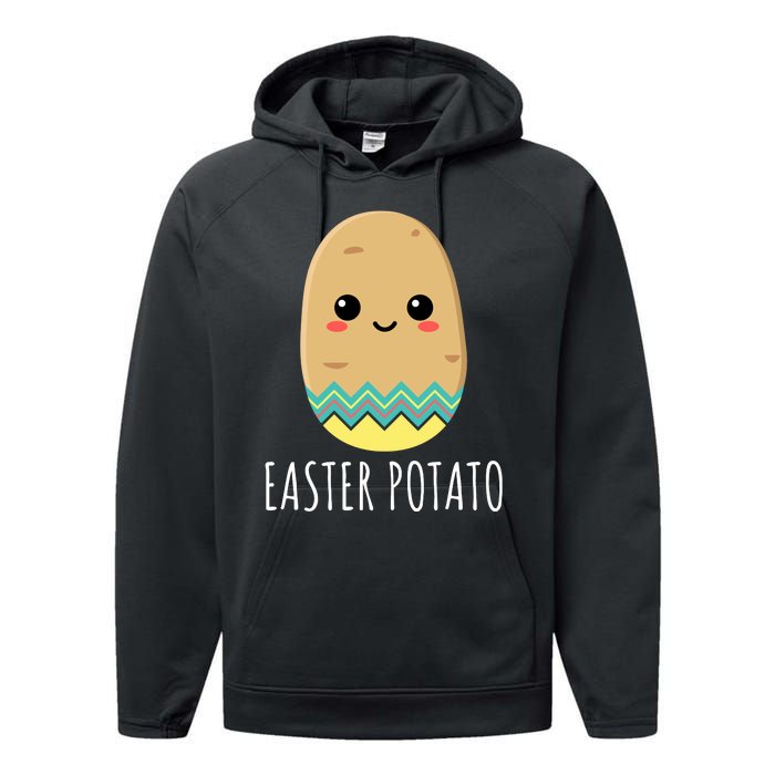 Easter Potato Performance Fleece Hoodie