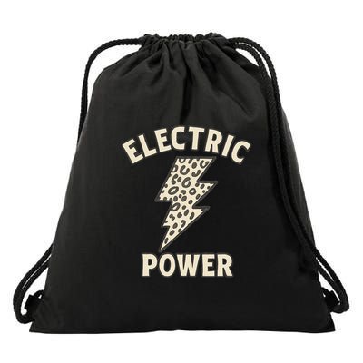 Electric Power Drawstring Bag