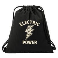 Electric Power Drawstring Bag