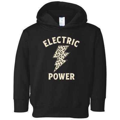 Electric Power Toddler Hoodie