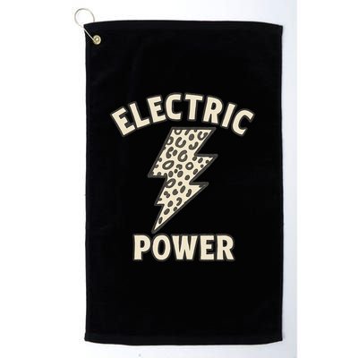 Electric Power Golf Towel
