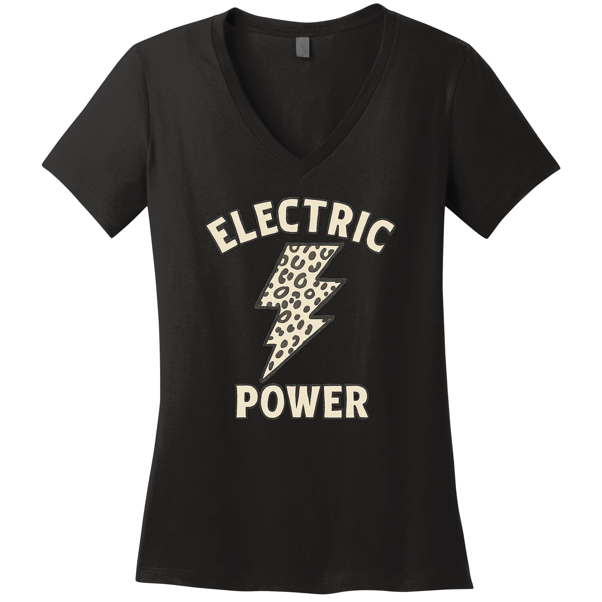 Electric Power Women's V-Neck T-Shirt