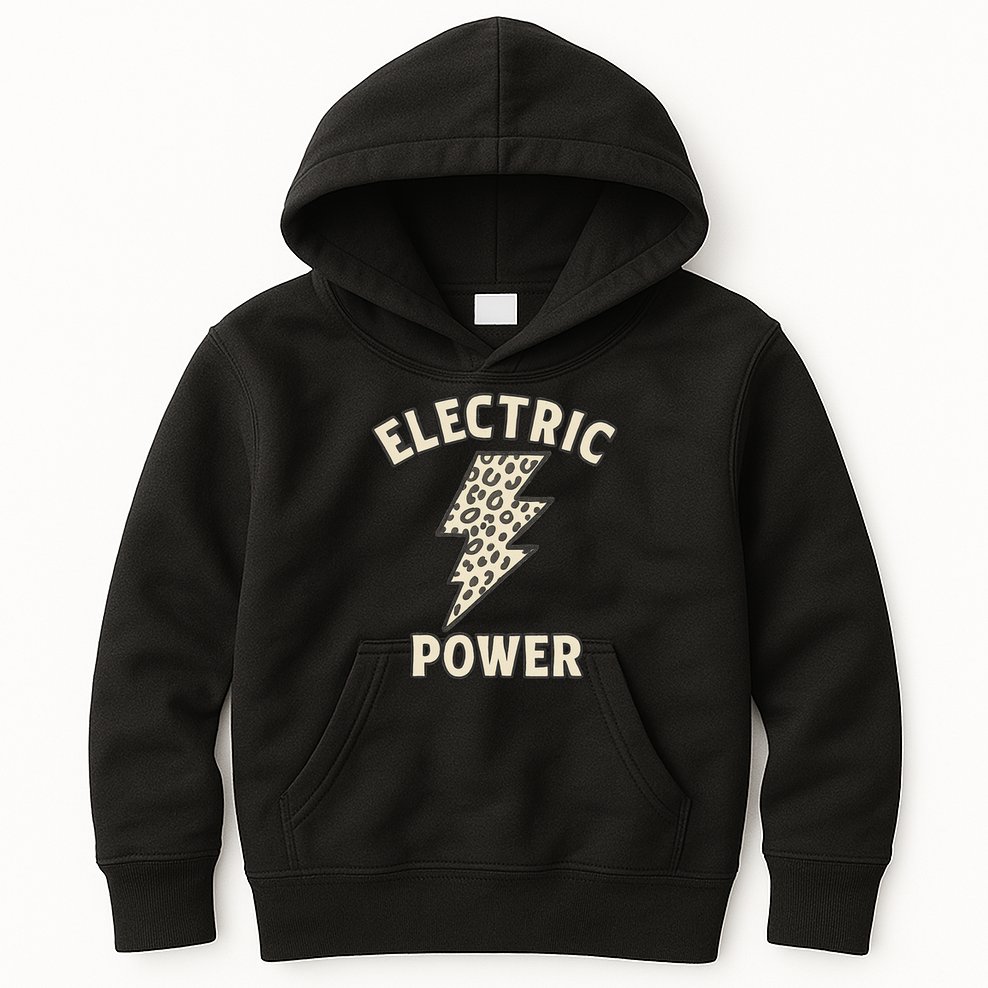 Electric Power Kids Hoodie
