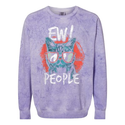 Ew! People Colorblast Crewneck Sweatshirt