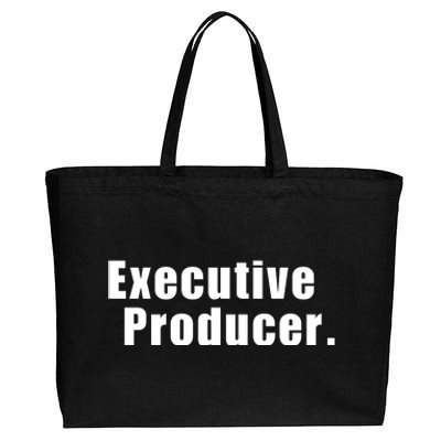 Executive Producer. Cotton Canvas Jumbo Tote