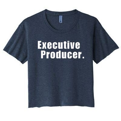 Executive Producer. Women's Crop Top Tee