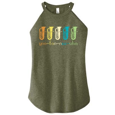 Euphonium Player Euphoniumist Brass Horn Women’s Perfect Tri Rocker Tank