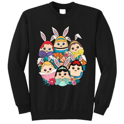 Easter Princesses Easter Day Princess Girl Easter Princess Squad Sweatshirt