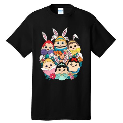 Easter Princesses Easter Day Princess Girl Easter Princess Squad Tall T-Shirt