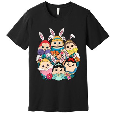 Easter Princesses Easter Day Princess Girl Easter Princess Squad Premium T-Shirt