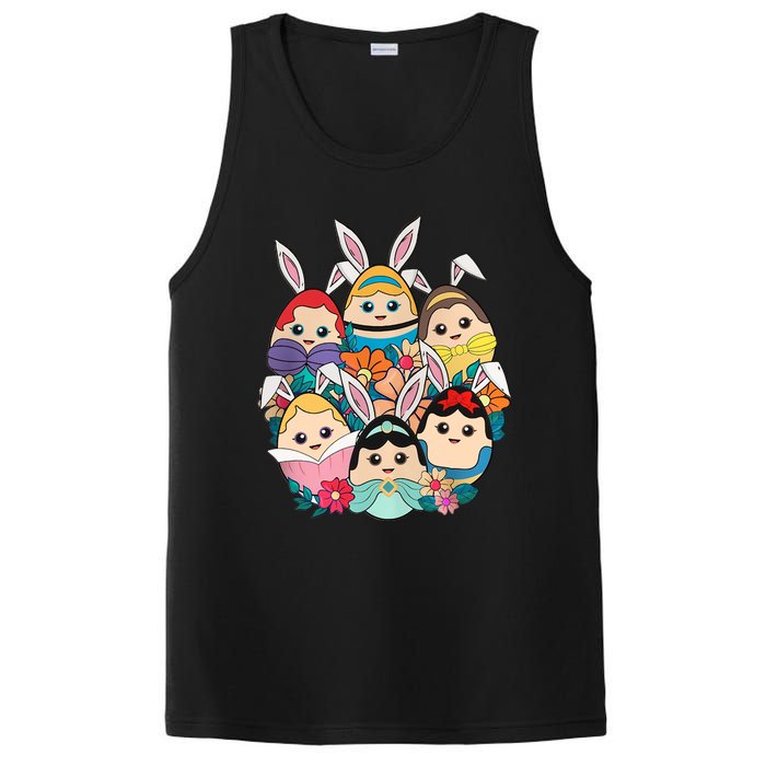 Easter Princesses Easter Day Princess Girl Easter Princess Squad PosiCharge Competitor Tank