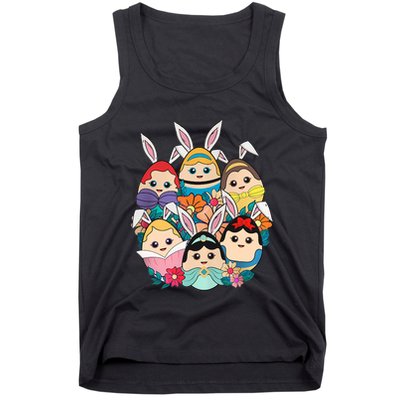 Easter Princesses Easter Day Princess Girl Easter Princess Squad Tank Top