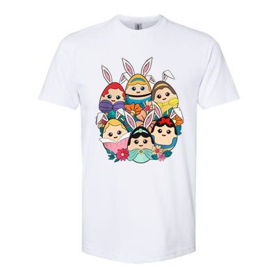 Easter Princesses Easter Day Princess Girl Easter Princess Squad Softstyle CVC T-Shirt