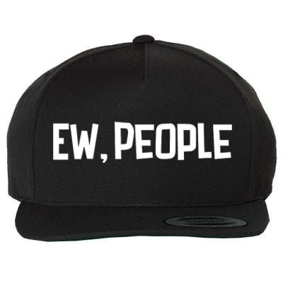 Ew , People Wool Snapback Cap