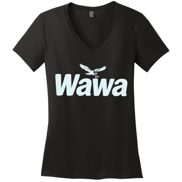 E.A.G.L.E.S P.H.I.L.A.D.E.L.P.H.I.A. E.A.G.L.Es Women's V-Neck T-Shirt