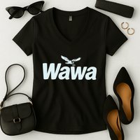 E.A.G.L.E.S P.H.I.L.A.D.E.L.P.H.I.A. E.A.G.L.Es Women's V-Neck T-Shirt