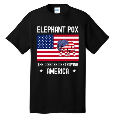 Elephant Pox Tall T-Shirt