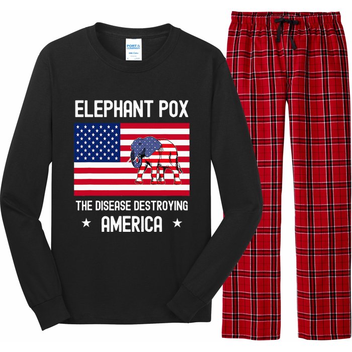 Elephant Pox Long Sleeve Pajama Set