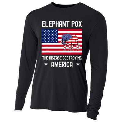 Elephant Pox Cooling Performance Long Sleeve Crew