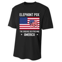 Elephant Pox Performance Sprint T-Shirt