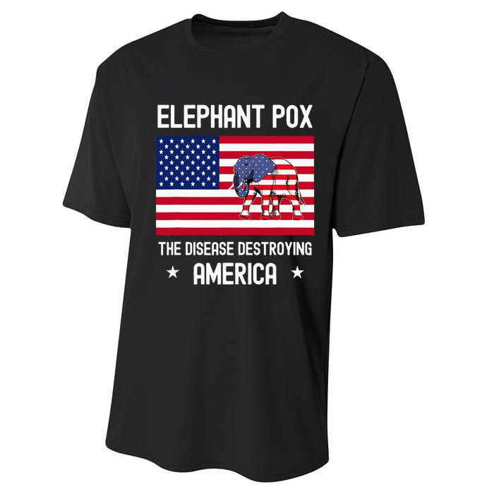 Elephant Pox Performance Sprint T-Shirt