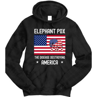 Elephant Pox Tie Dye Hoodie