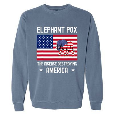 Elephant Pox Garment-Dyed Sweatshirt