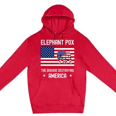 Elephant Pox Premium Pullover Hoodie