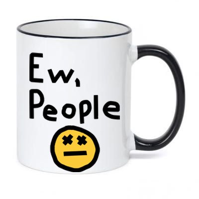 Ew People 11oz Black Color Changing Mug