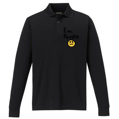 Ew People Performance Long Sleeve Polo