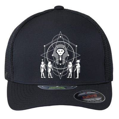 Egyptian Pharaoh Egypt Flexfit Unipanel Trucker Cap