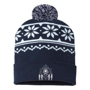 Egyptian Pharaoh Egypt USA-Made Snowflake Beanie