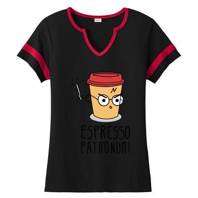 Espresso Patronum Ladies Halftime Notch Neck Tee