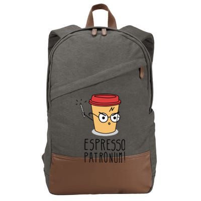 Espresso Patronum Cotton Canvas Backpack