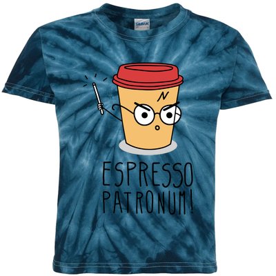 Espresso Patronum Kids Tie-Dye T-Shirt