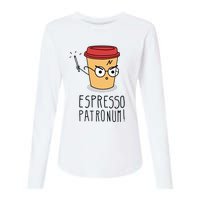 Espresso Patronum Womens Cotton Relaxed Long Sleeve T-Shirt