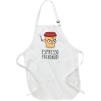 Espresso Patronum Full-Length Apron With Pockets